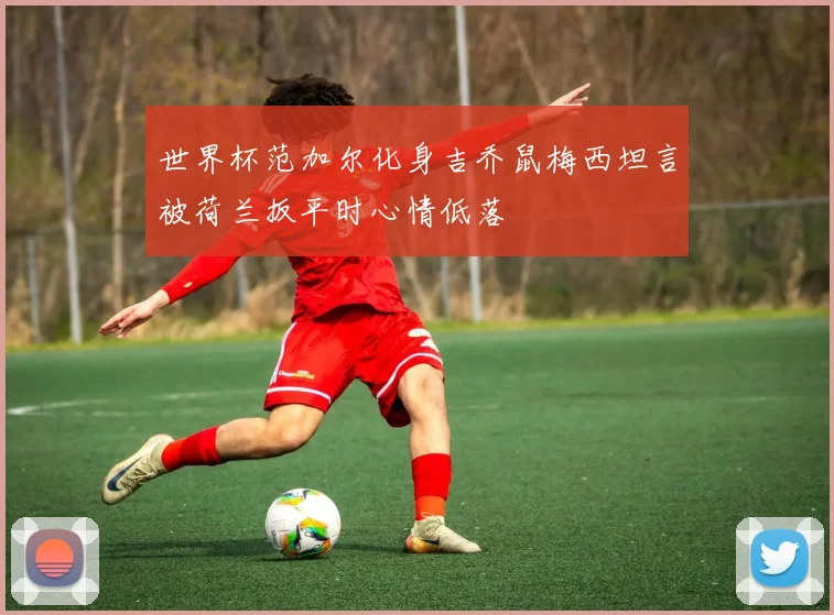 世界杯范加尔化身吉乔鼠梅西坦言被荷兰扳平时心情低落